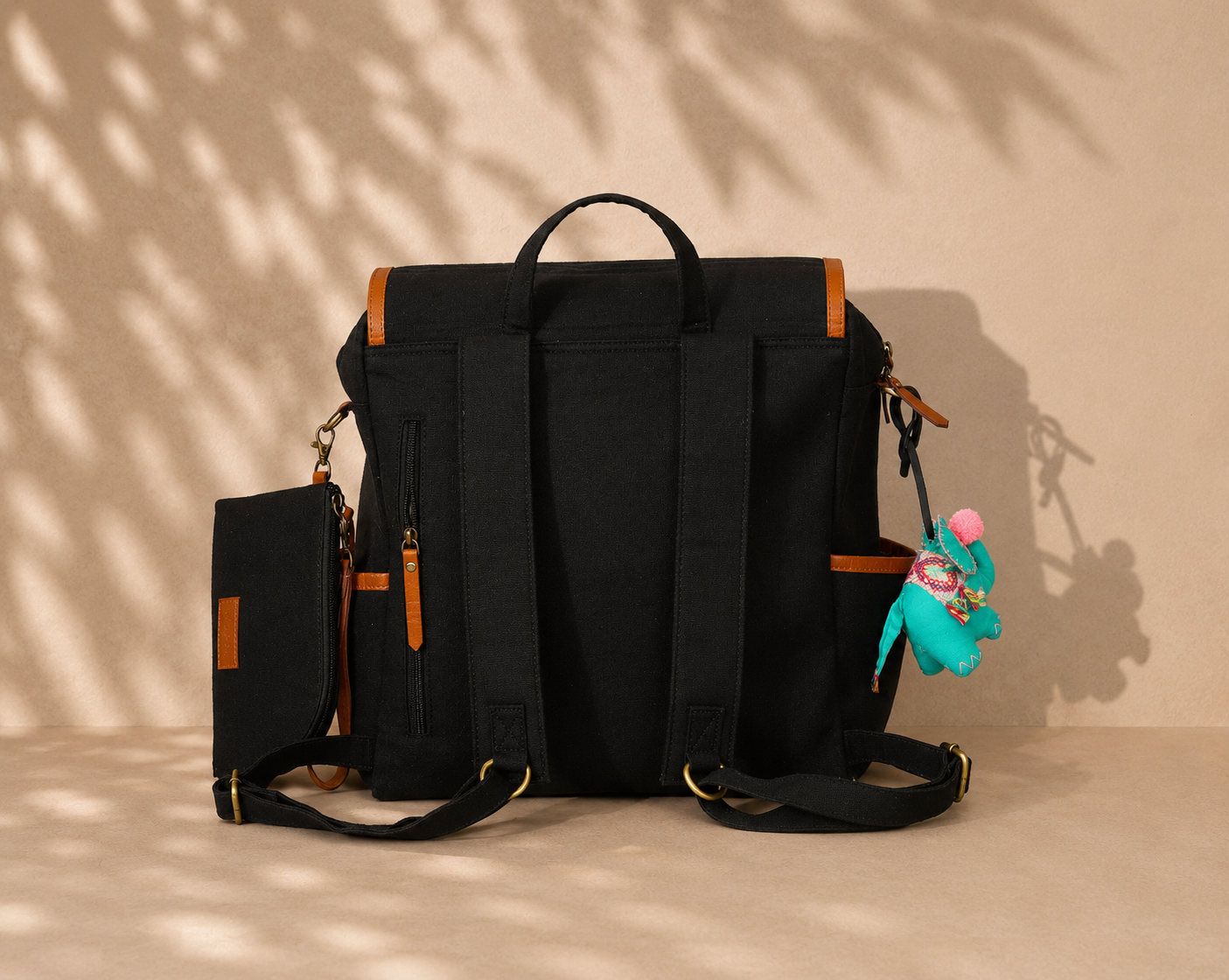 MUFFA Little Lion Midnight Luxury Backpack Diaper Bag