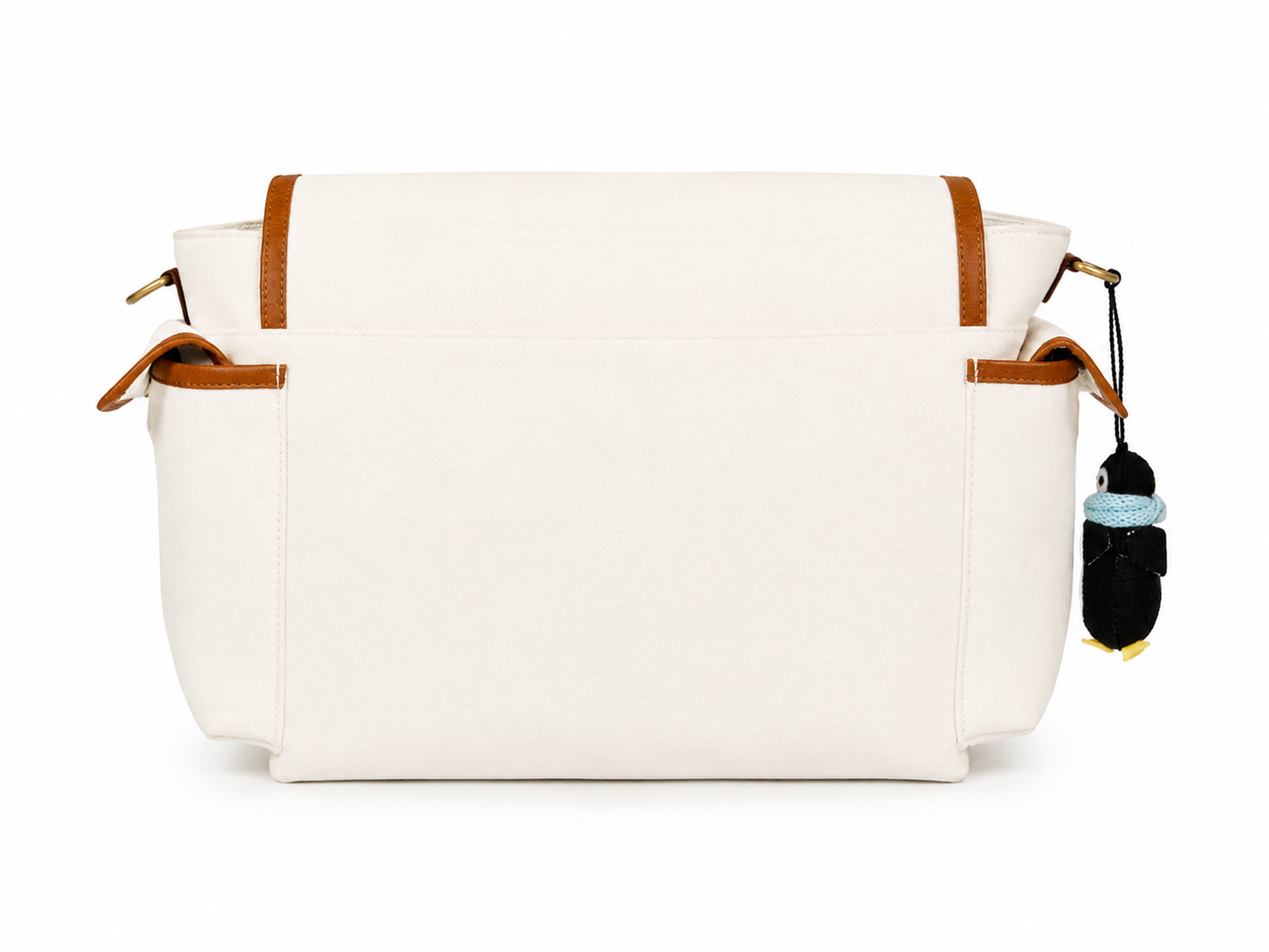MUFFA Little Lion Ivory Luxury Messenger Diaper Bag